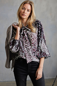 Helena Hart Blouse Jolien Kitty Wine