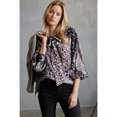 Helena Hart Blouse Jolien Kitty Wine