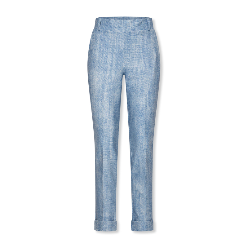 Helena Hart Broek Ziggy Lano Twill Blauw