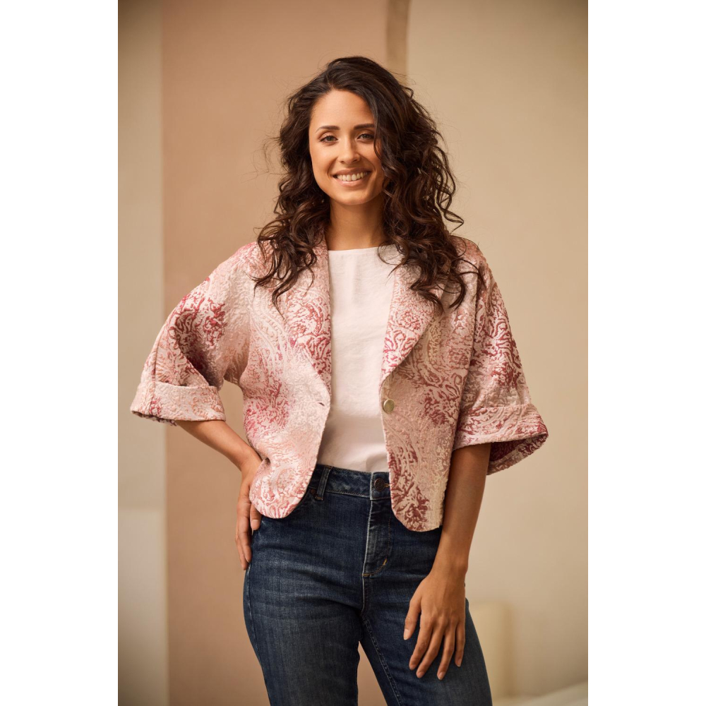 Helena Hart Blazer Pien Brokaat