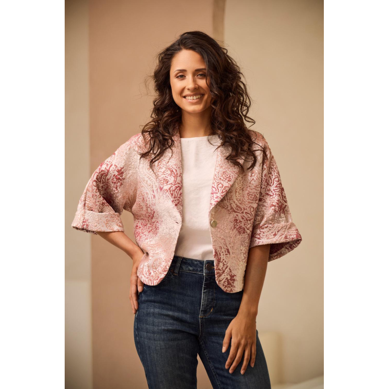 Helena Hart Blazer Pien Brokaat