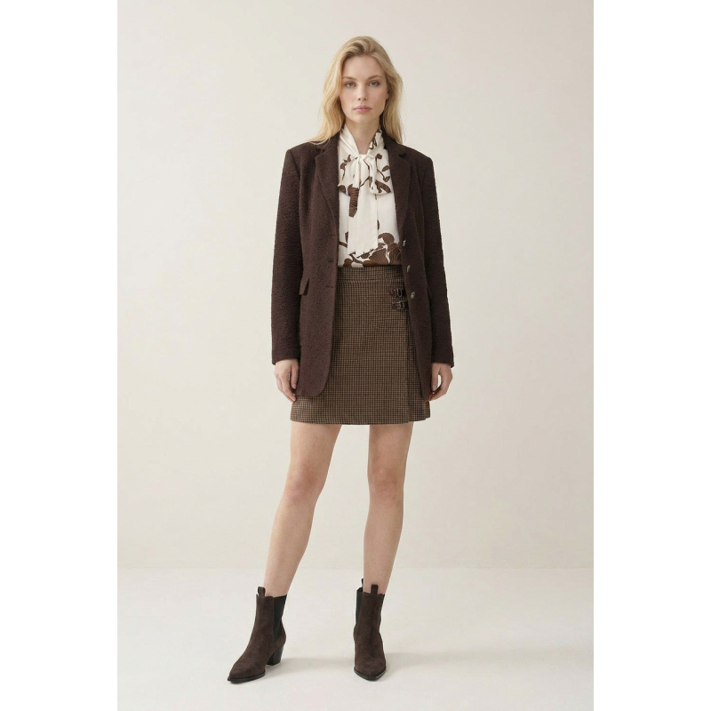 Helena Hart Blazer Tuxy Enno Choco