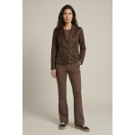 Helena Hart Broek Flair Lano Harris Tweed Choco