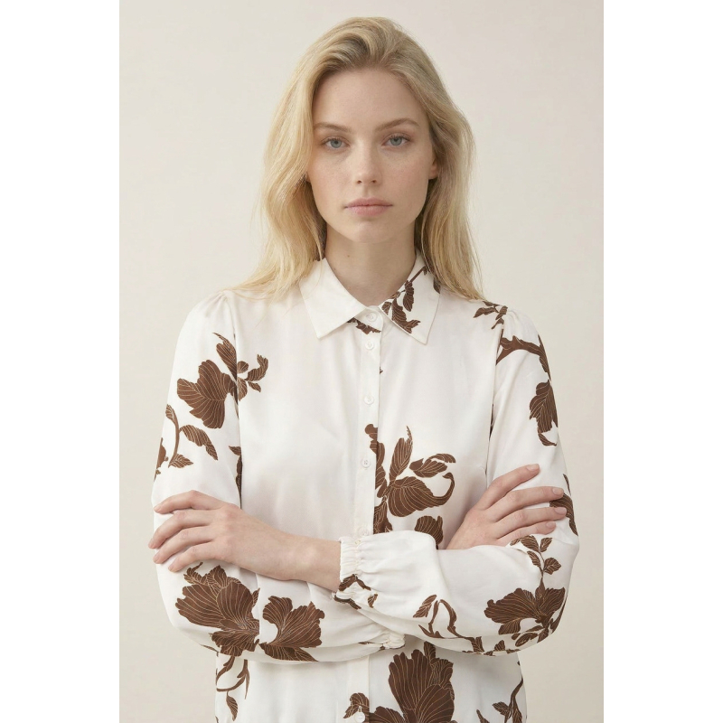Helena Hart Blouse Farah Jappa Ecru