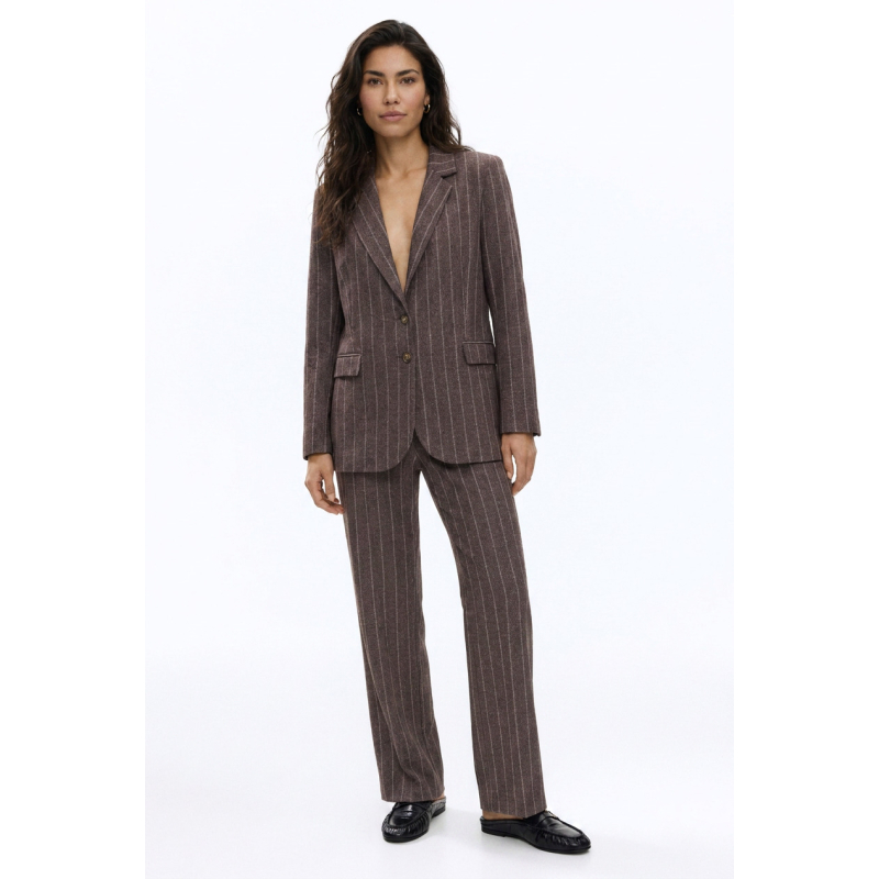 Helena Hart Blazer Fix Lano Pique Clyde Choco 