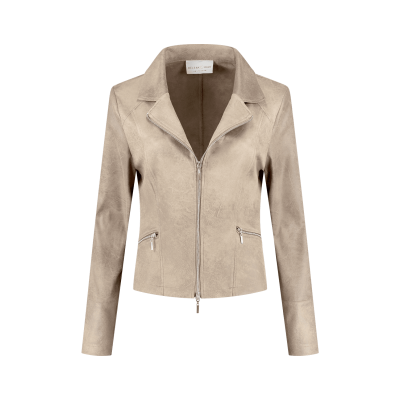 Helena Hart Biker Jacket Sand