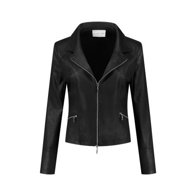 Helena Hart Biker Jacket Zwart