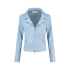 Helena Hart Biker Jacket Licht Blauw