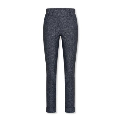 Helena Hart Broek Ziggy Lano Tweed Marine