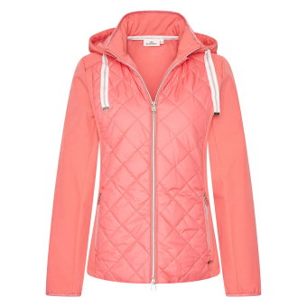 HV Society Fleece Jacket Dewie Peach