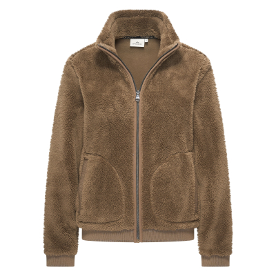 HV Society Fleece Vest Deidre Dark Taupe