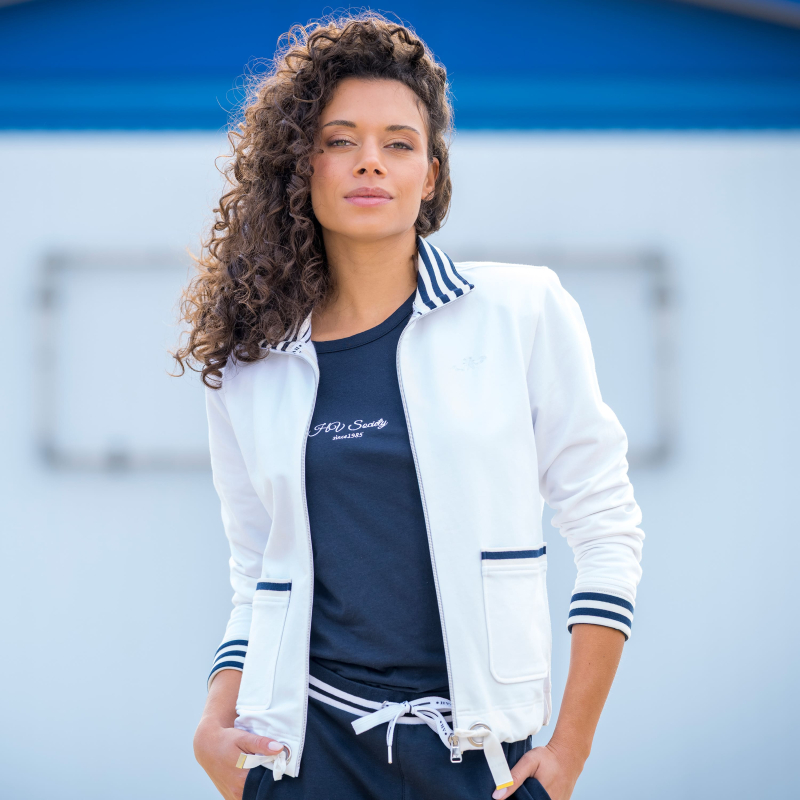 HV Society Sweat Vest Lauren White 