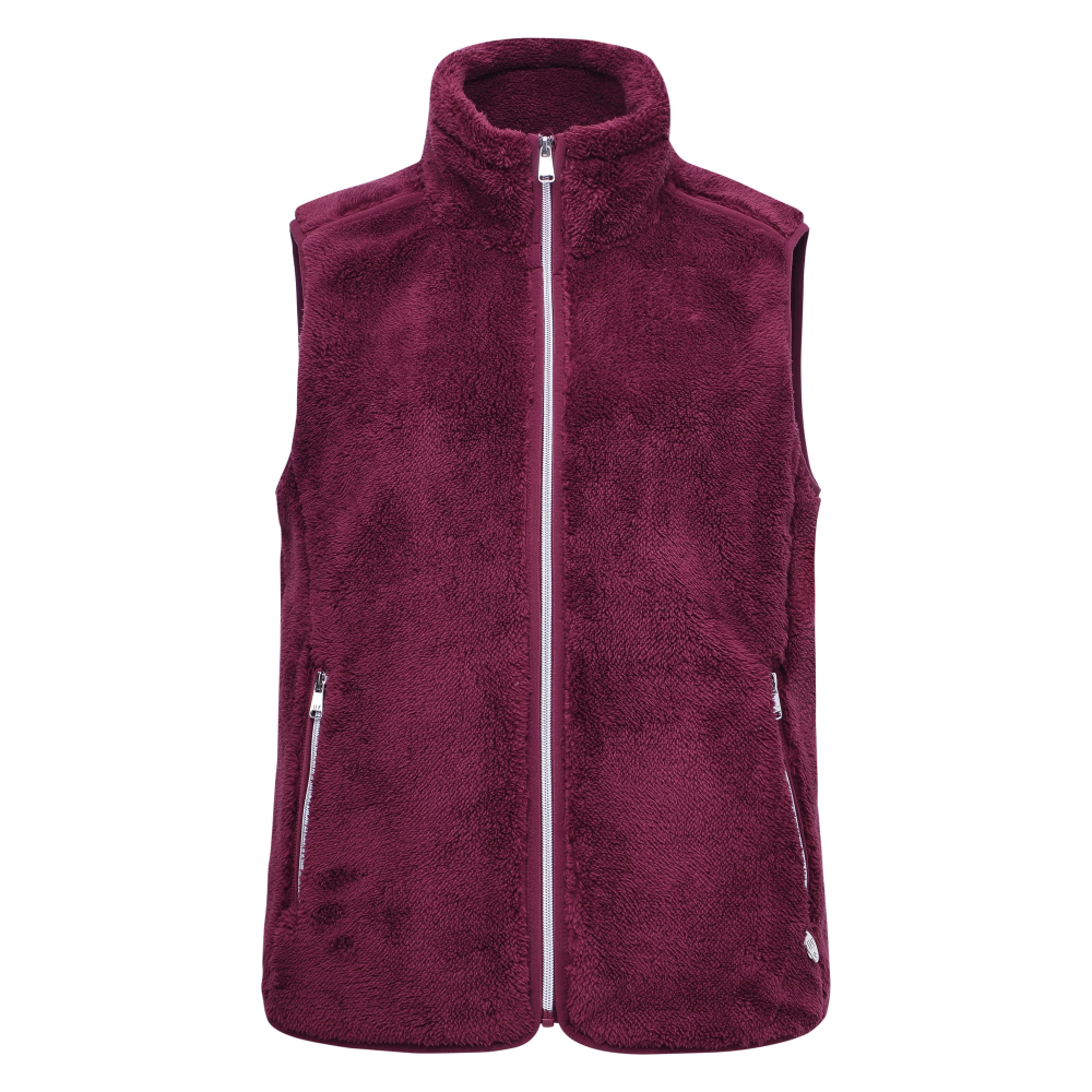 HV Society Fleece Bodywarmer Kali Burgundy Rattle