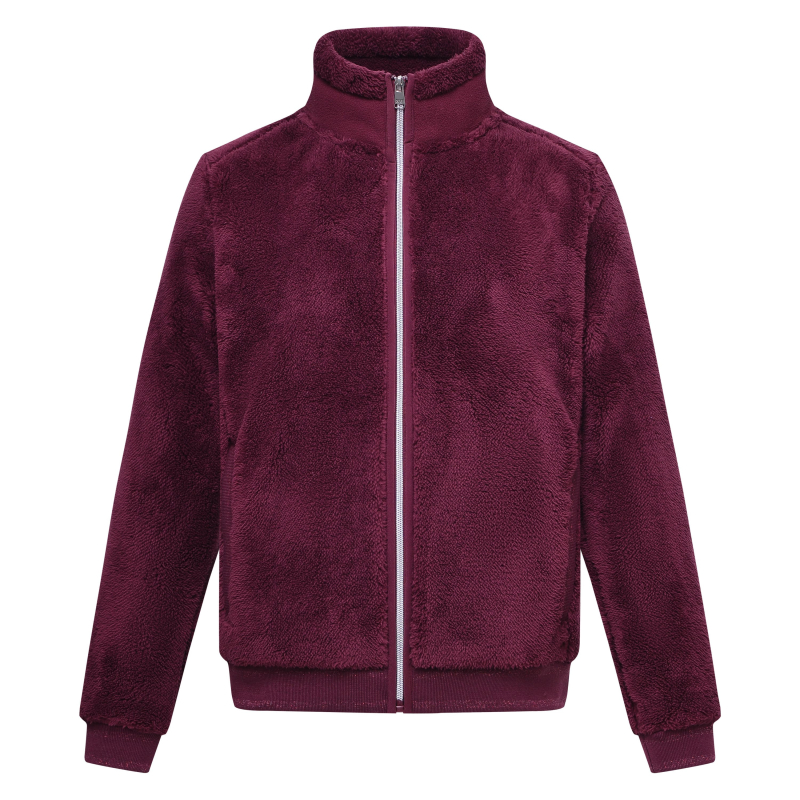 HV Society Fleece Vest Kaia Burgundy Rattle
