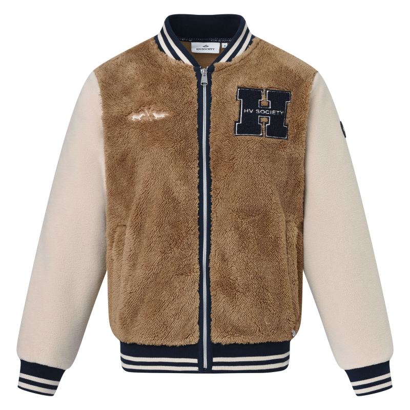 HV Society Fleece Vest Kiara Camel