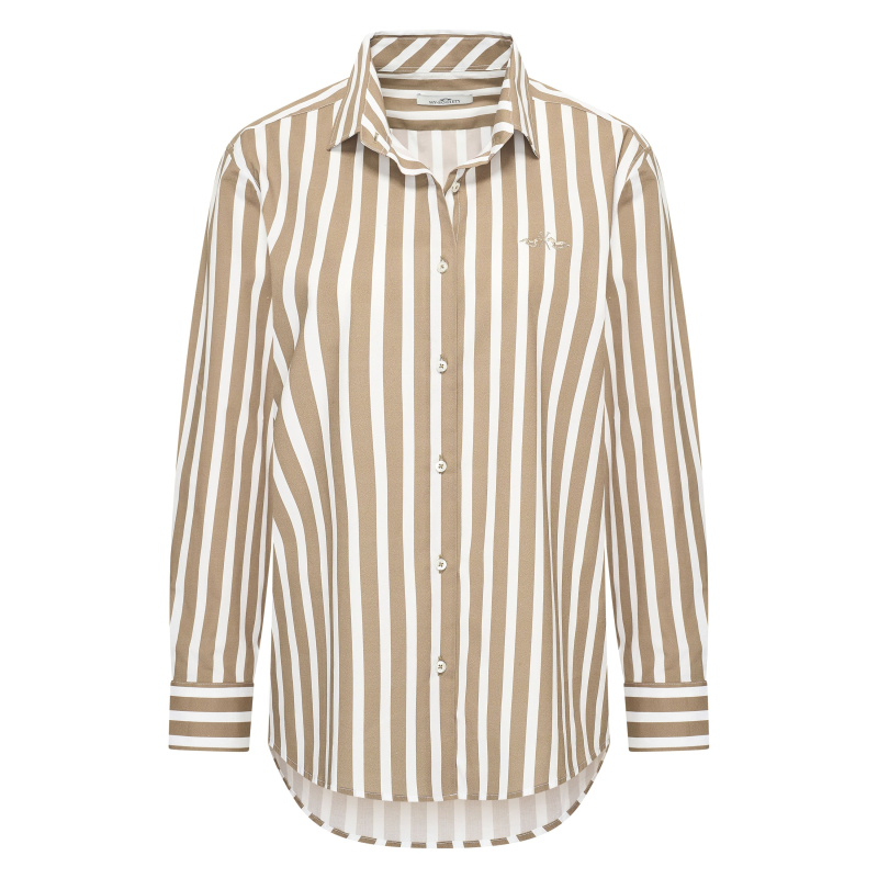 HV Society Blouse Isabella Light Taupe