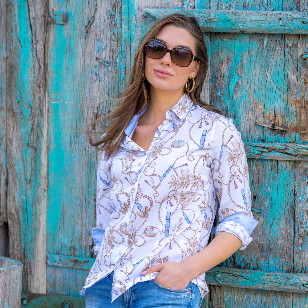 HV Society Blouse Djade Sand