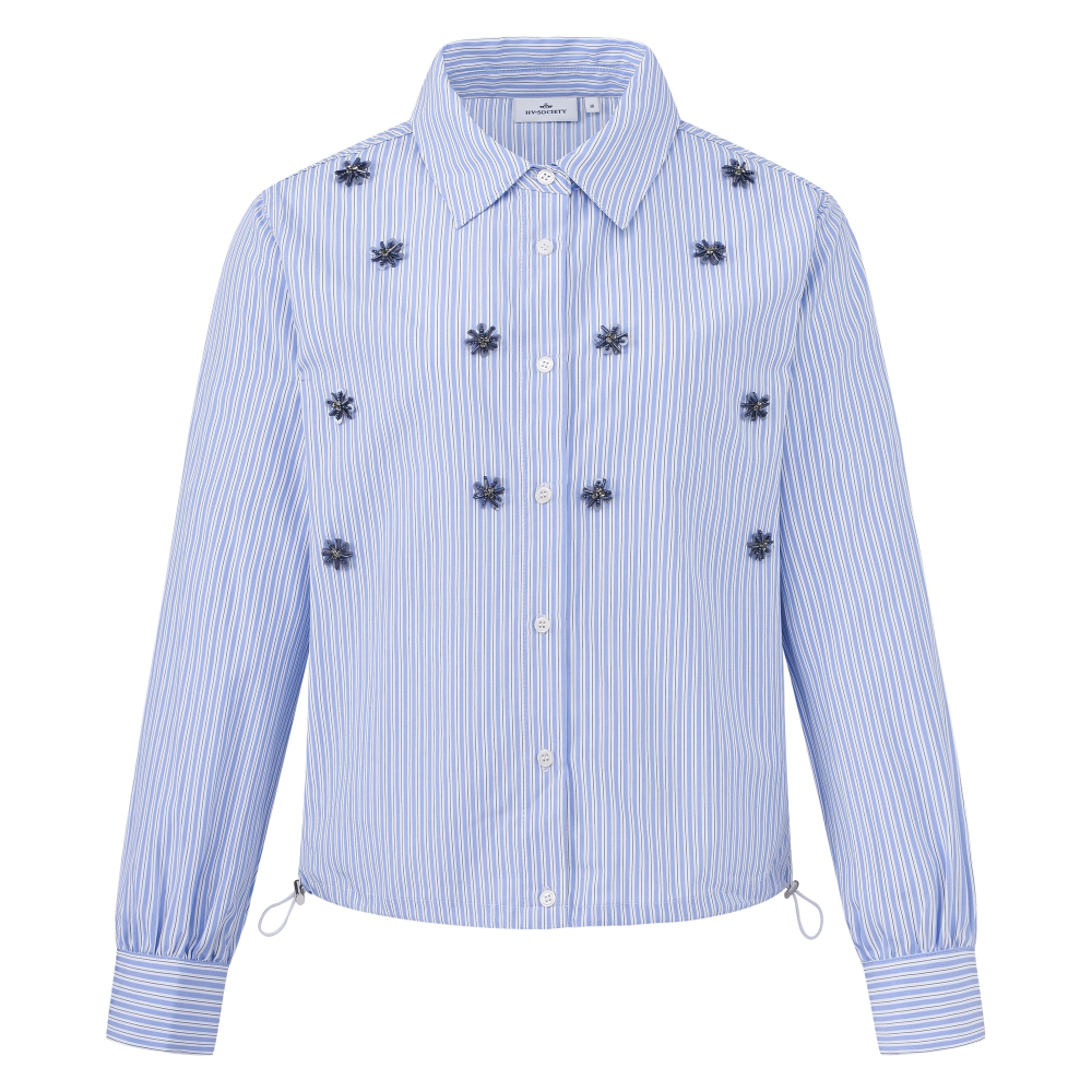 HV Society Blouse Belle Light Blue