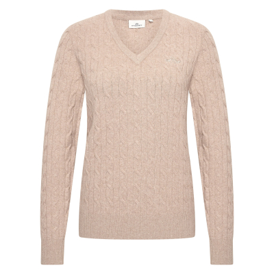 HV Society Pullover Celia Light Taupe HV Society Pullover Celia Light Taupe