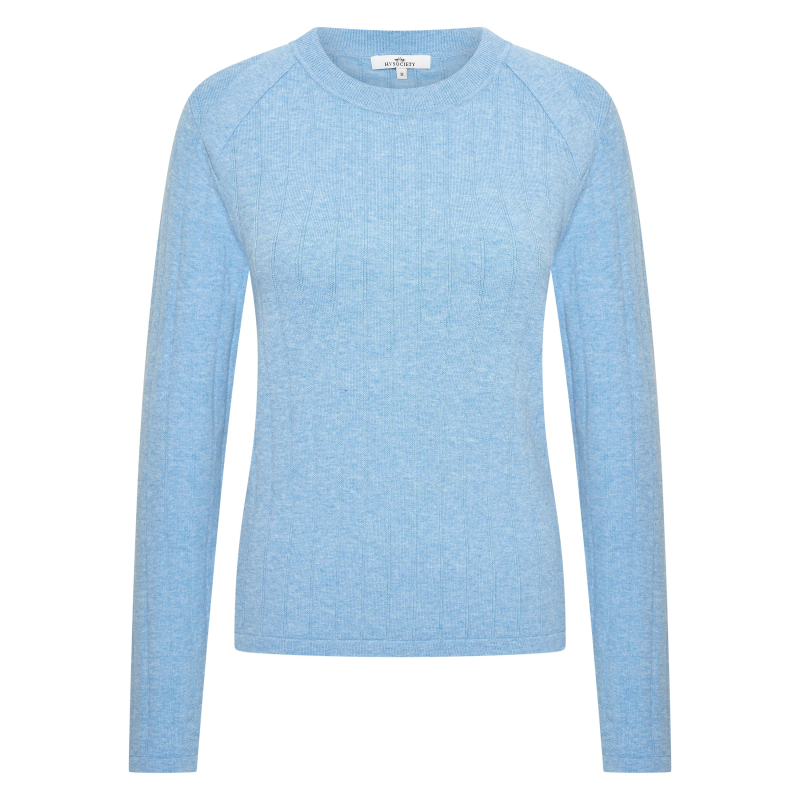 HV Society Pullover Perla Light Blue