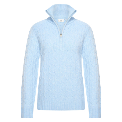 HV Society Pullover Mea Light Blue HV Society Pullover Mea Light Blue