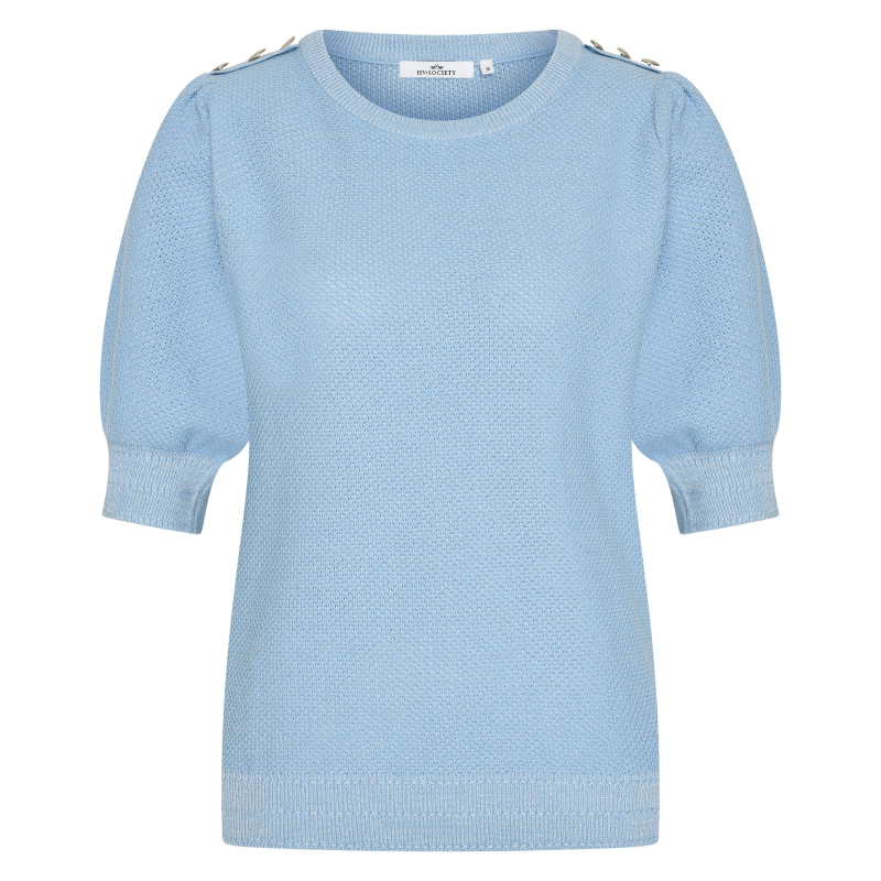 HV Society Pullover Adelin Light Blue
