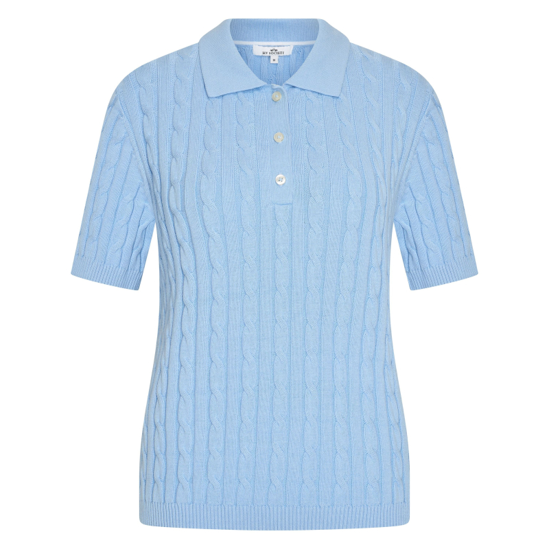 HV Society Pullover Polo Anna Light Blue