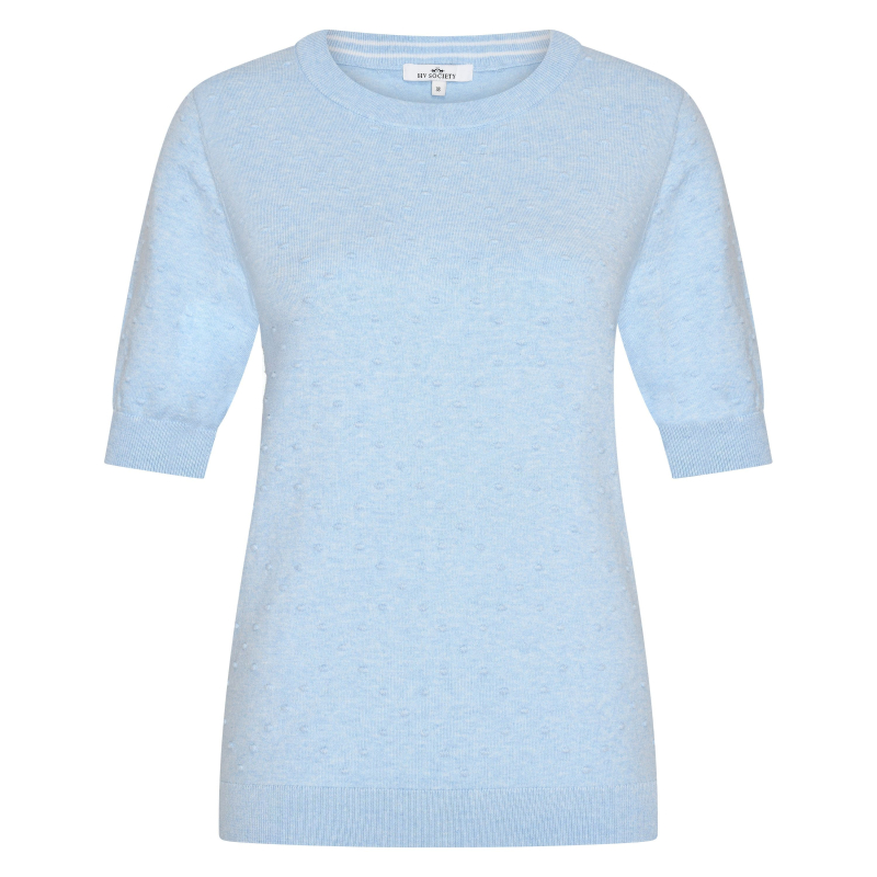 HV Society Pullover Birgit Light Blue