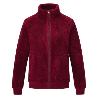 HV Society Fleece Vest Deidre Burgundy