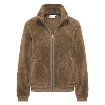 HV Society Fleece Vest Deidre Dark Taupe