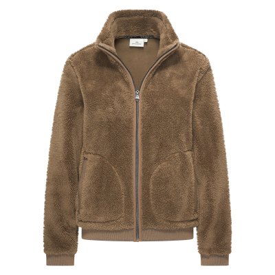 HV Society Fleece Vest Deidre Dark Taupe