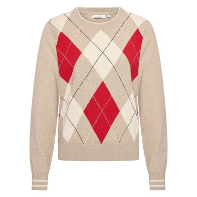 HV Society Pullover Leonora Light Taupe