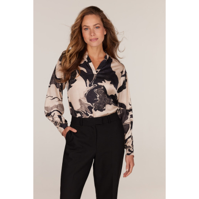 Jansen Amsterdam Blouse Cristina Black Sand