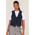 Jansen Amsterdam Gilet Dawn Dark Denim Glitter