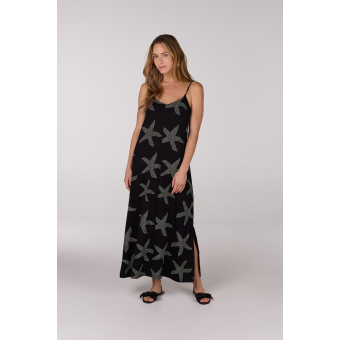 Jansen Amsterdam Jurk Feona Black Off White