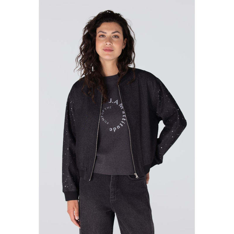 Jansen Amsterdam Bomber Jasje Lilly Grey