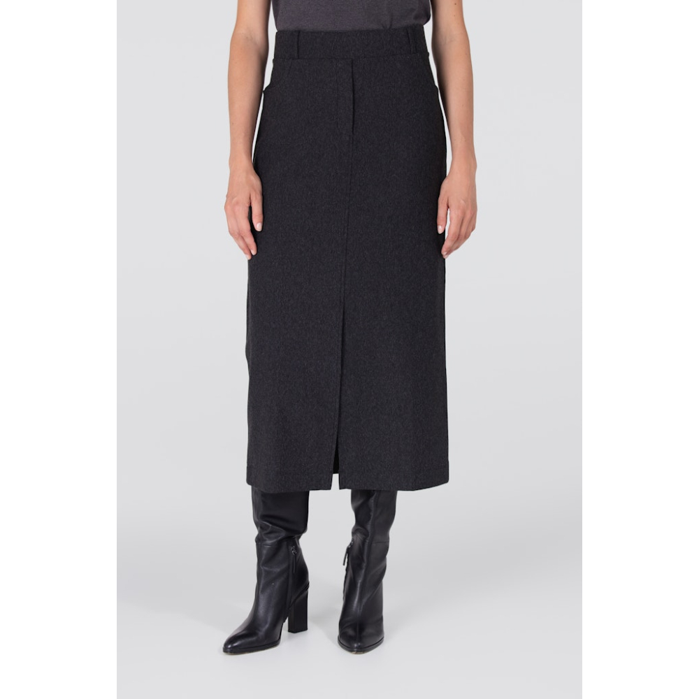 Jansen Amsterdam Rok Georgie Antraciet