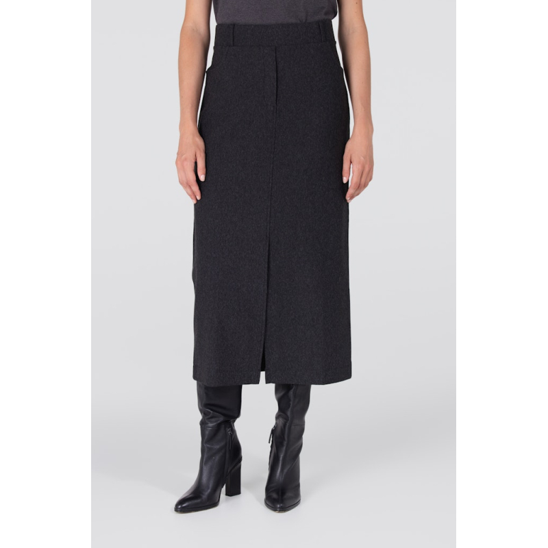 Jansen Amsterdam Rok Georgie Antraciet