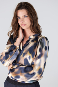 Jansen Amsterdam Blouse Jayda Dark Blue