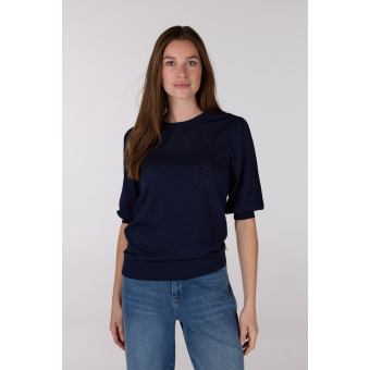 Jansen Amsterdam Top Judith Dark Blue