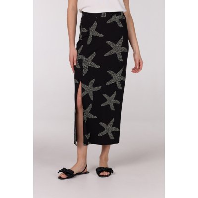Jansen Amsterdam Rok Fenja Black Off White