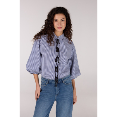 Jansen Amsterdam Blouse Lois Dark Blue