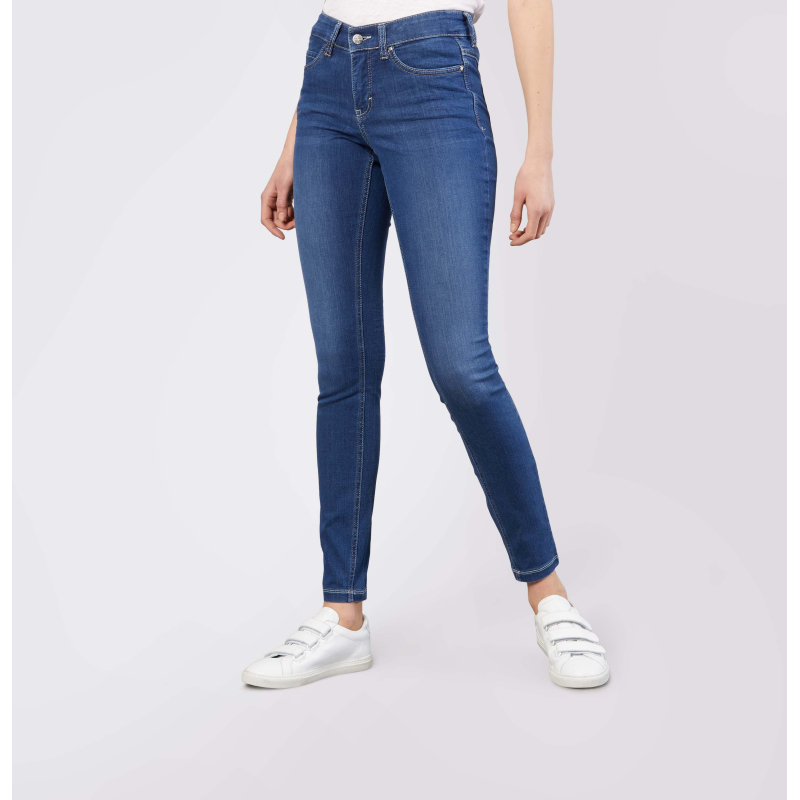 MAC Jeans Dream Skinny Mid Blue Authentic Wash