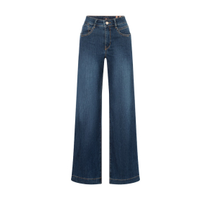 MAC Jeans Rich Palazzo Night Blue Net Wash