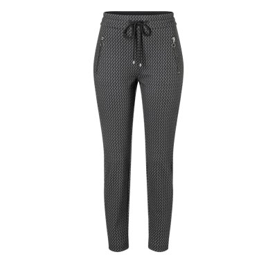 MAC Broek Easy Smart Metal Grey Print MAC Broek Easy Smart Metal Grey Print