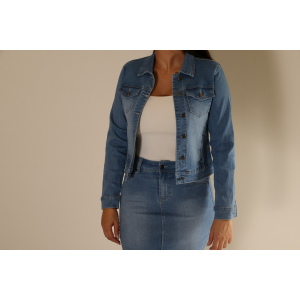 New Star Denim Jacket Dalton Light Stone