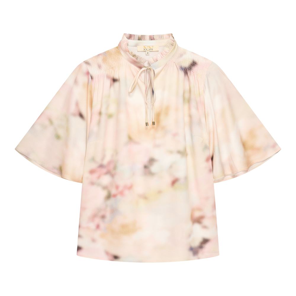 Nia Nor Blouse Top Arin Print