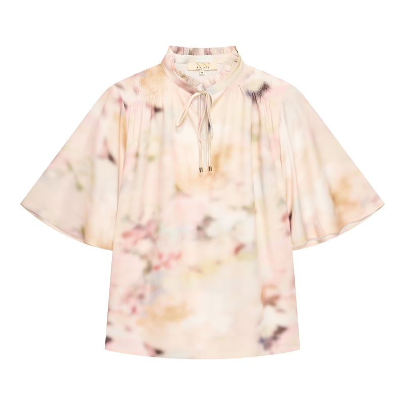 Nia Nor Blouse Top Arin Print