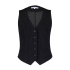 Red Button Gilet Punta Pinstripe Black