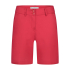 Red Button Chino Shorts Ava Red